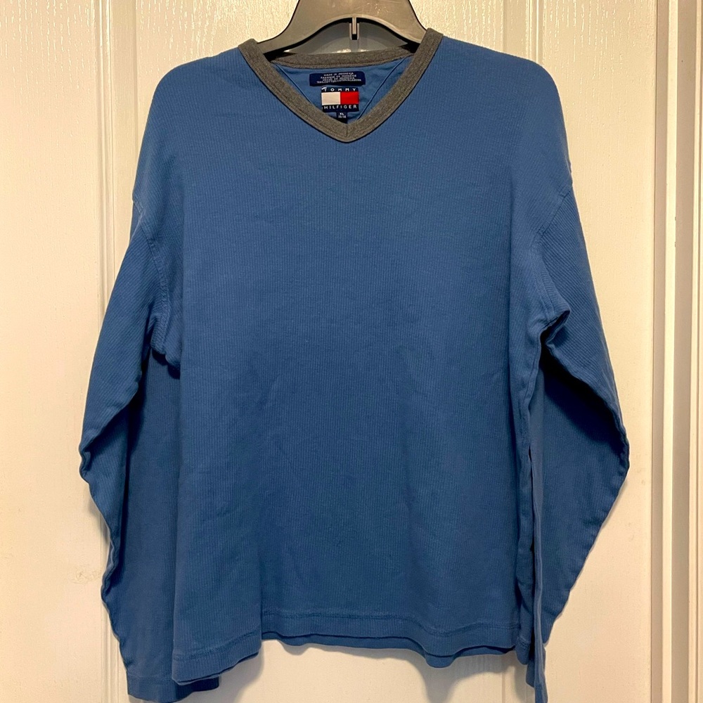 Vintage Tommy Hilfiger Ribbed Sweater, size XL